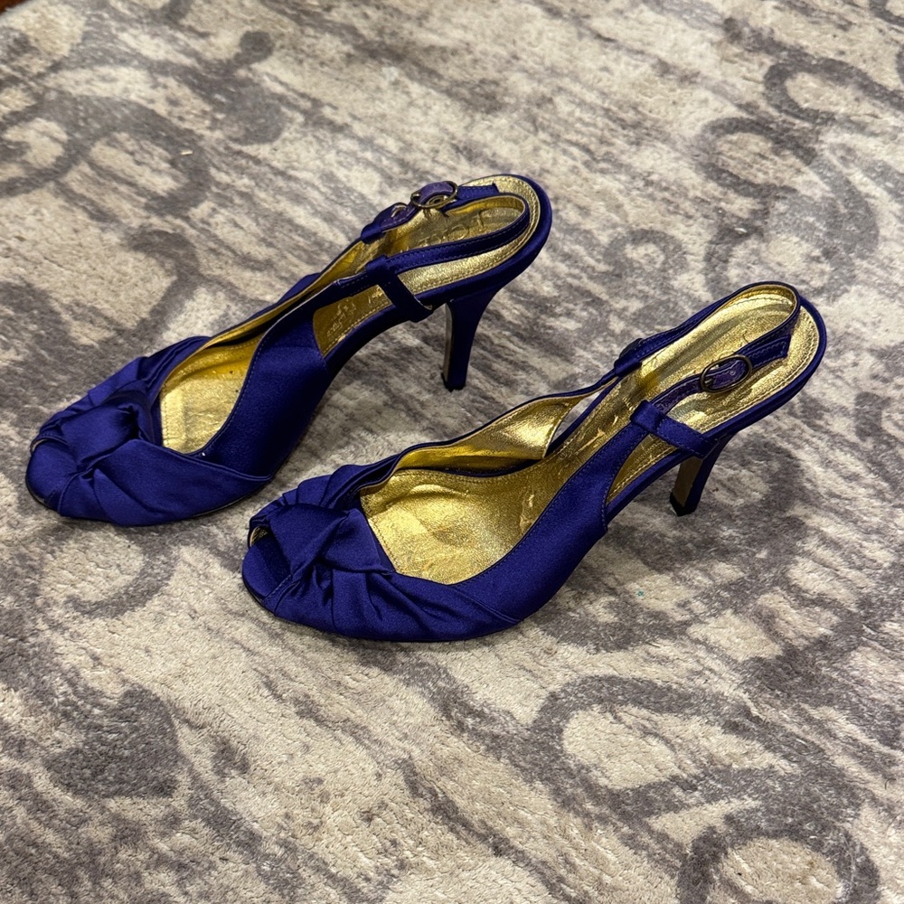 Elegant Purple Women's Heels